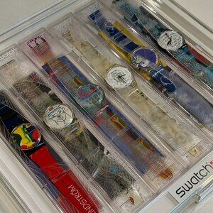 SWATCH WATCH Artist Collection and Prints GZS11 1995 - Rare Limited Edition
